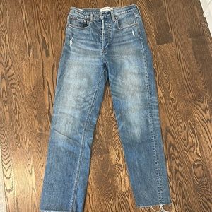 Aritzia Denim Forum Arlo High Rise Size 27